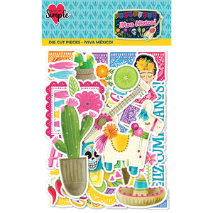 ¡Viva México! Die Cut Pieces