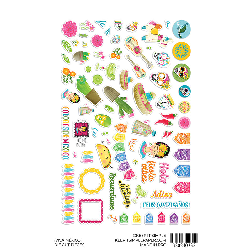 ¡Viva México! Die Cut Pieces - Releases September 4th