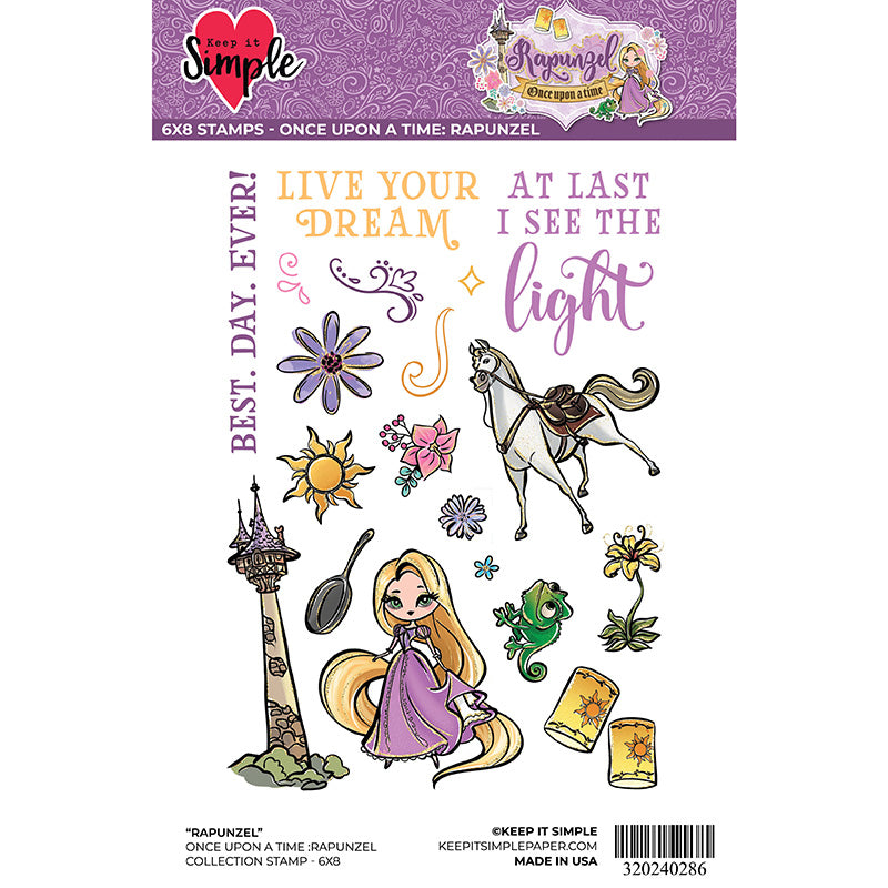 Rapunzel - Collection Stamp 6x8