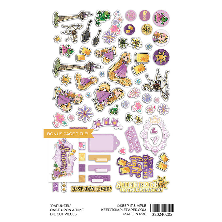Rapunzel - Die Cut Pieces - Back in stock soon