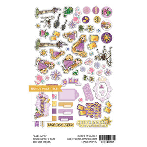 Rapunzel - Die Cut Pieces