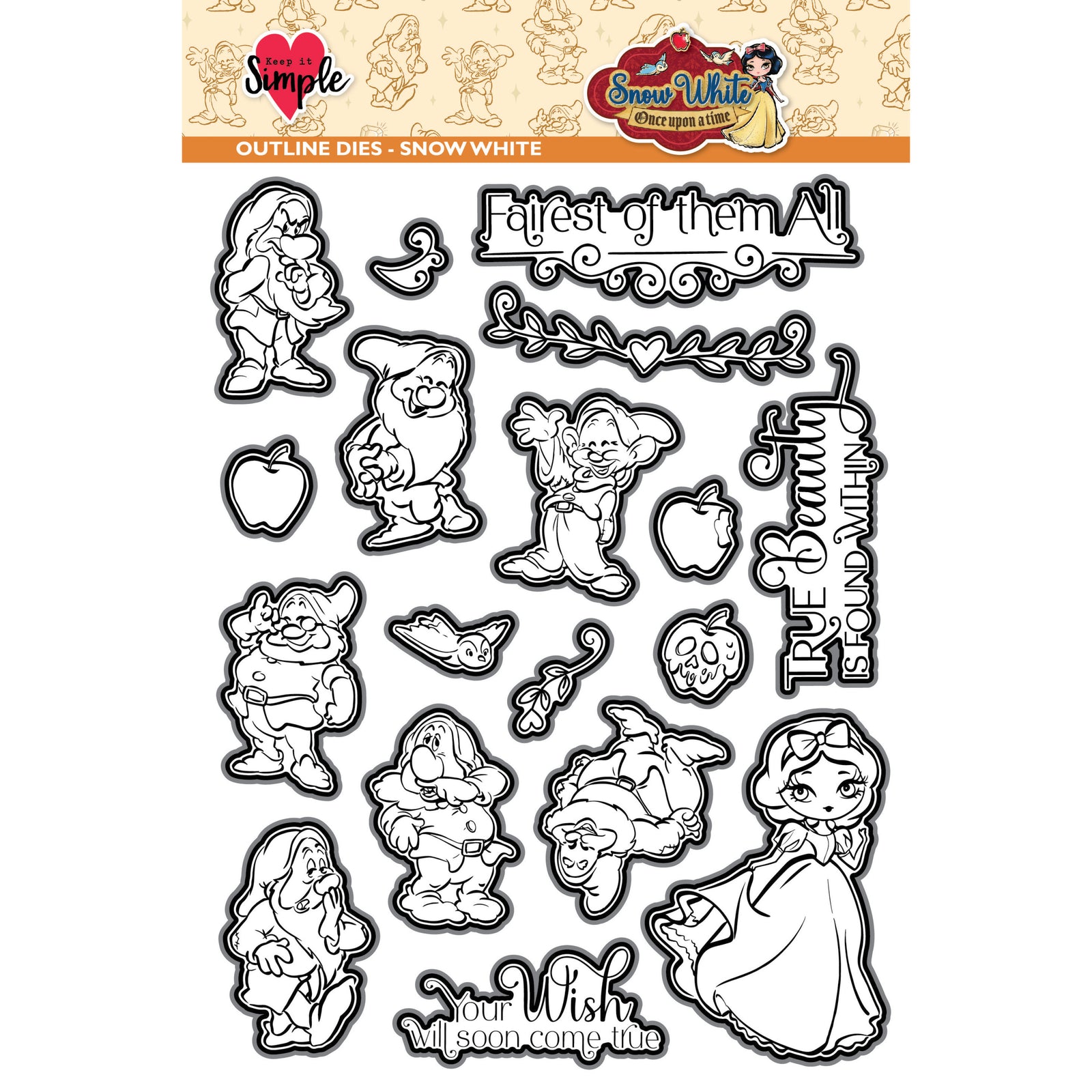 Snow White - Collection Outline Die