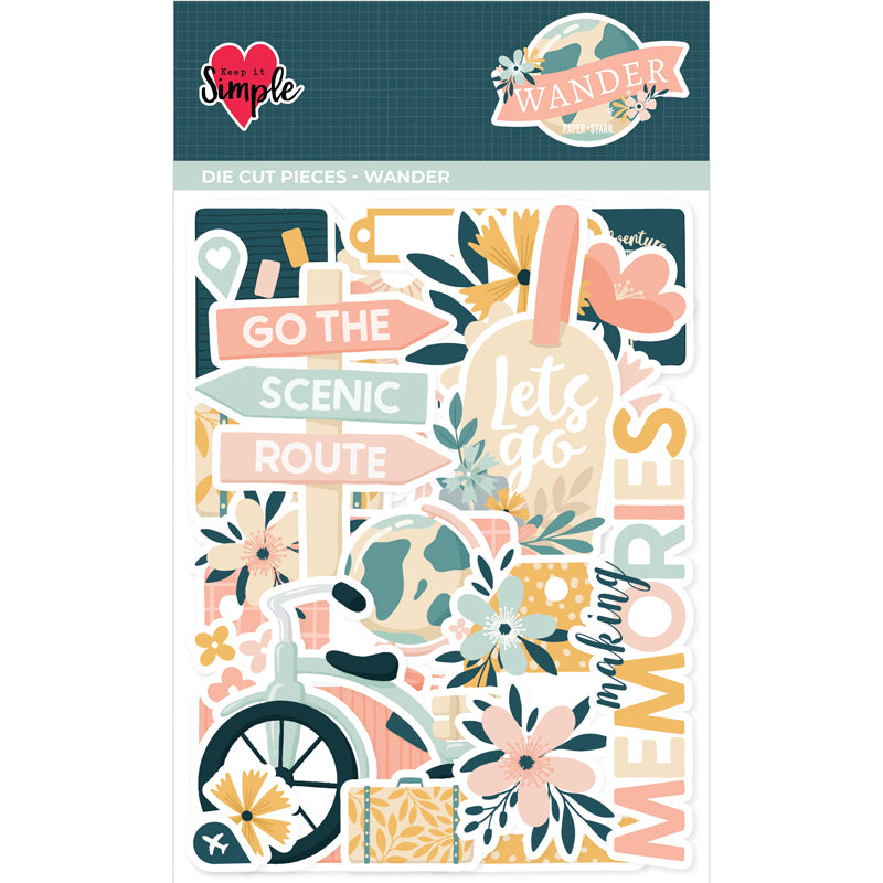 Wander - Die Cut Pieces