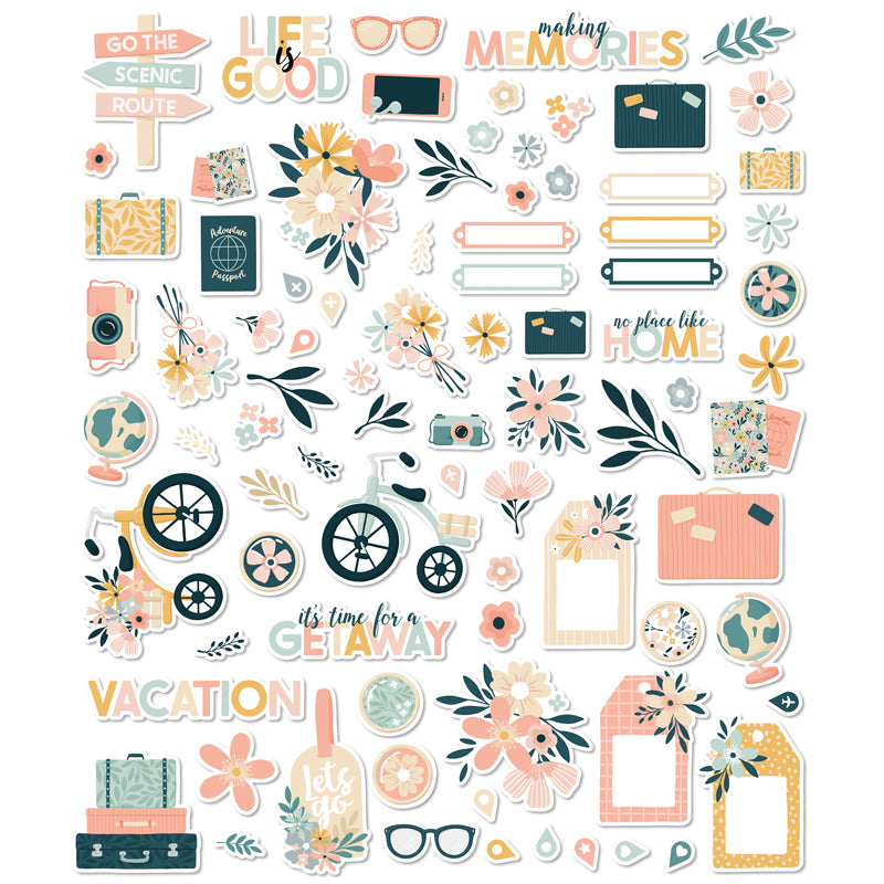 Wander - Die Cut Pieces