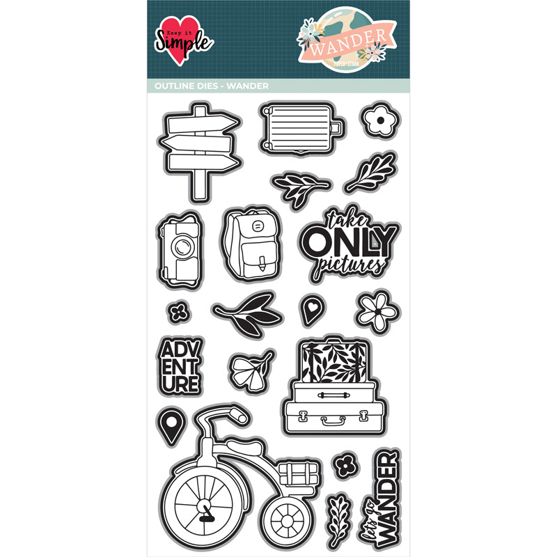 Wander - Collection Outline Die