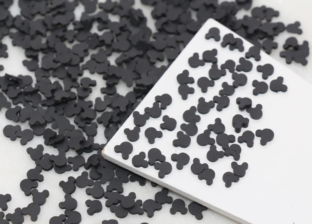 Polymer Clay - Mickey - Black