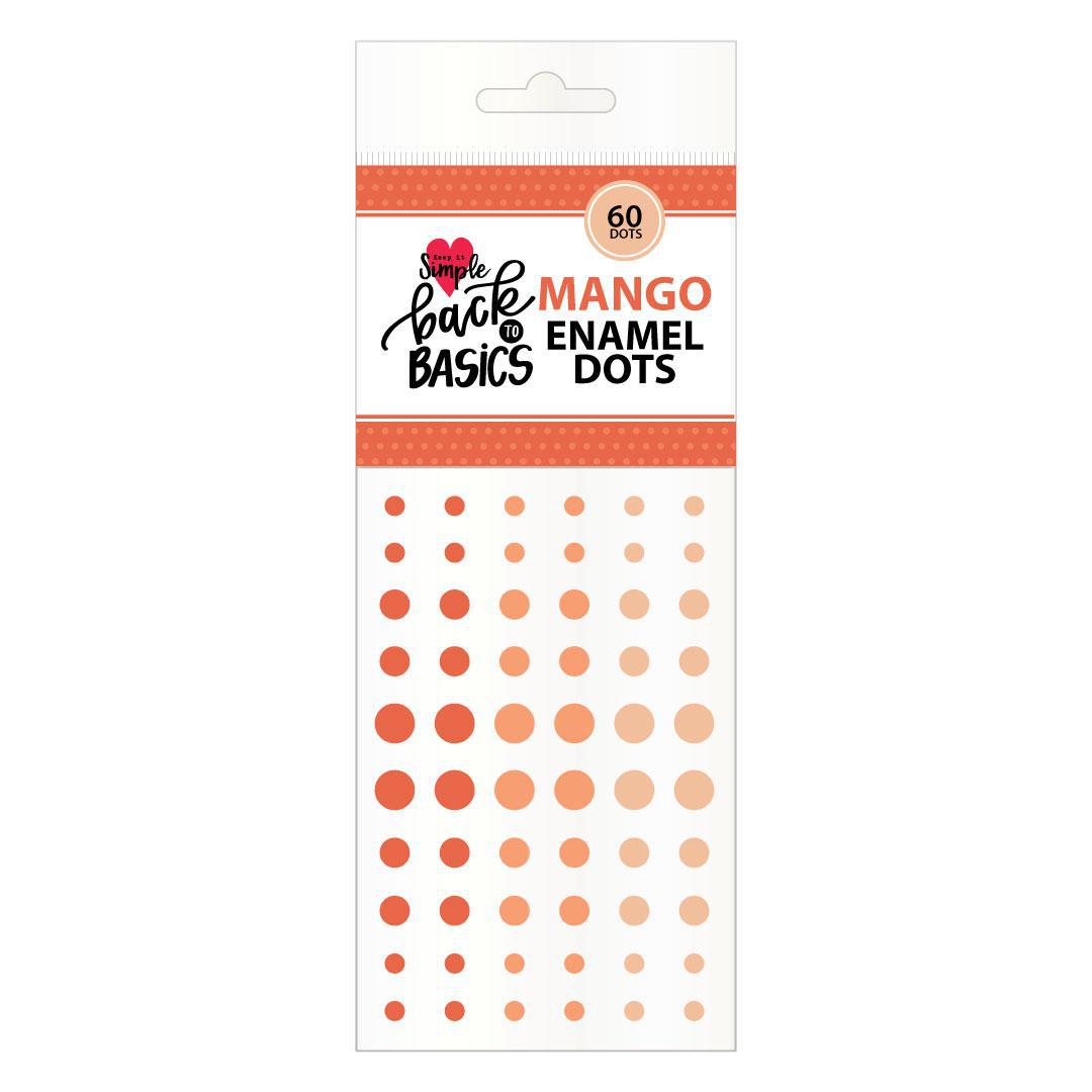 Back To Basics Mango Enamel Dots