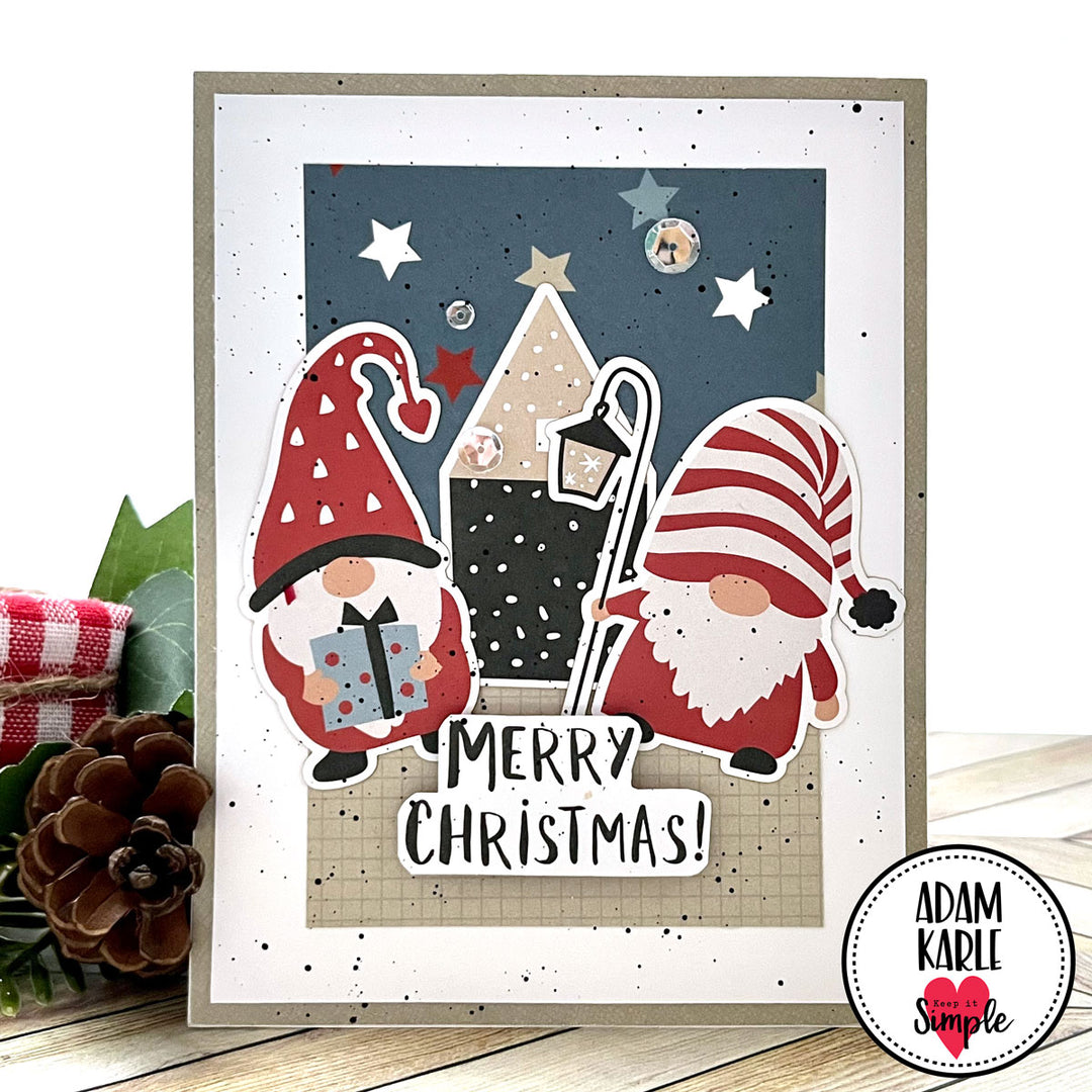 Scandinavian Christmas - 12x12 Cardstock