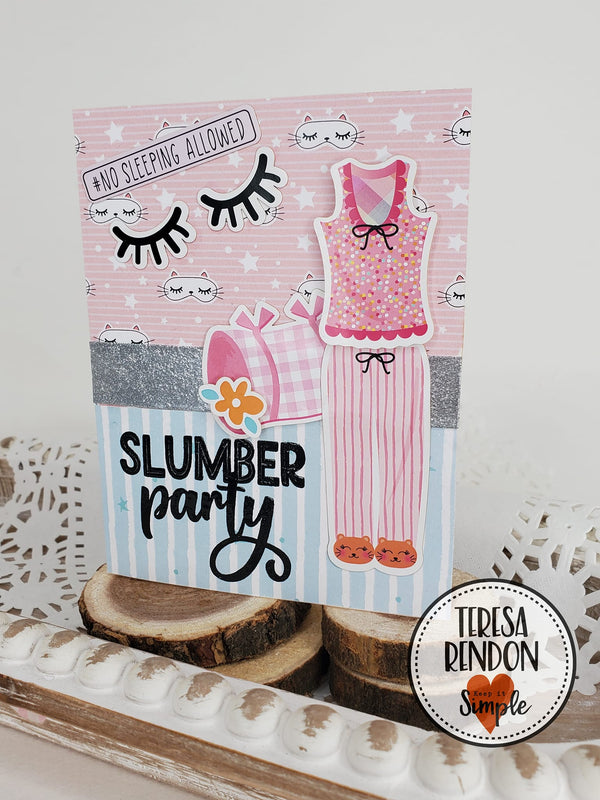 Pajama Party - Die Cut Pieces - Cards & Ephemera - Keep It Simple Paper ...