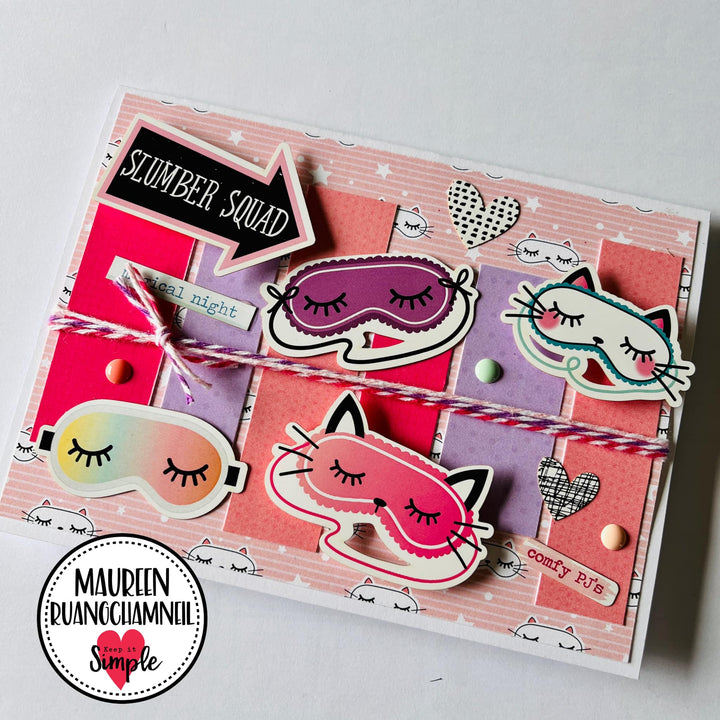 Pajama Party - Die Cut Pieces