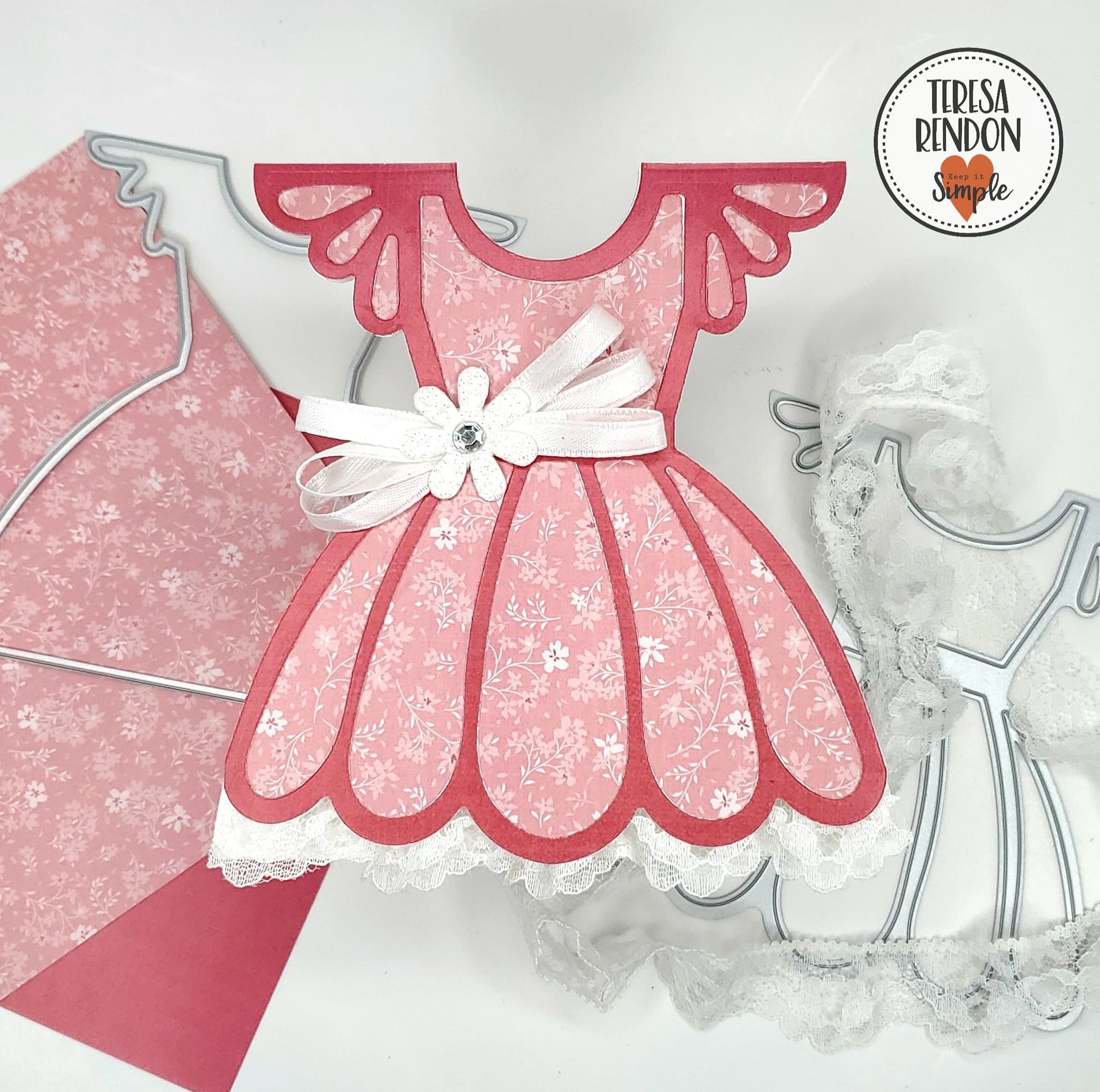 KIS Cuts - Metal Die - Party Dress - Keep It Simple Paper Crafts KIS Cuts - Metal Die - Party Dress - Keep It Simple Paper Crafts