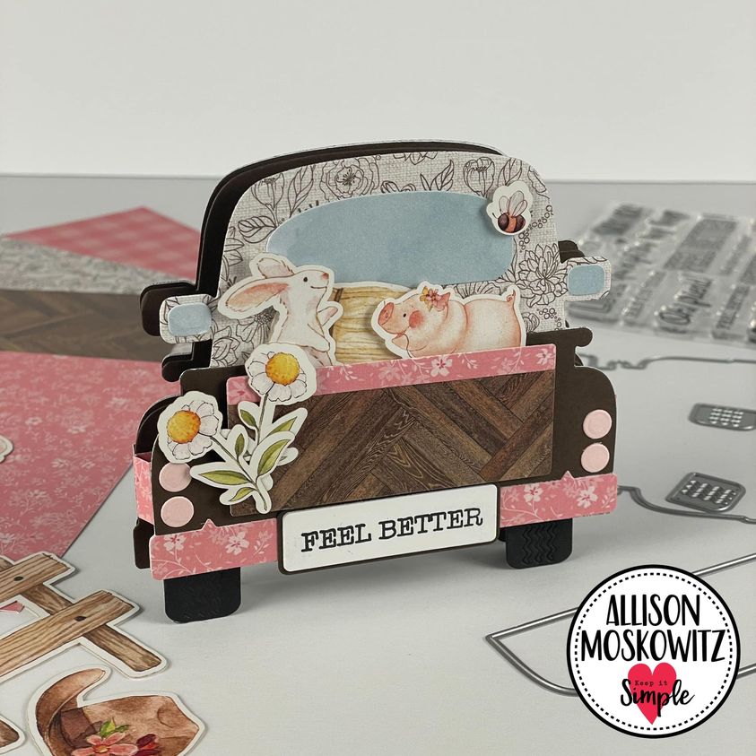 KIS Cuts - Metal Die - Vintage Truck