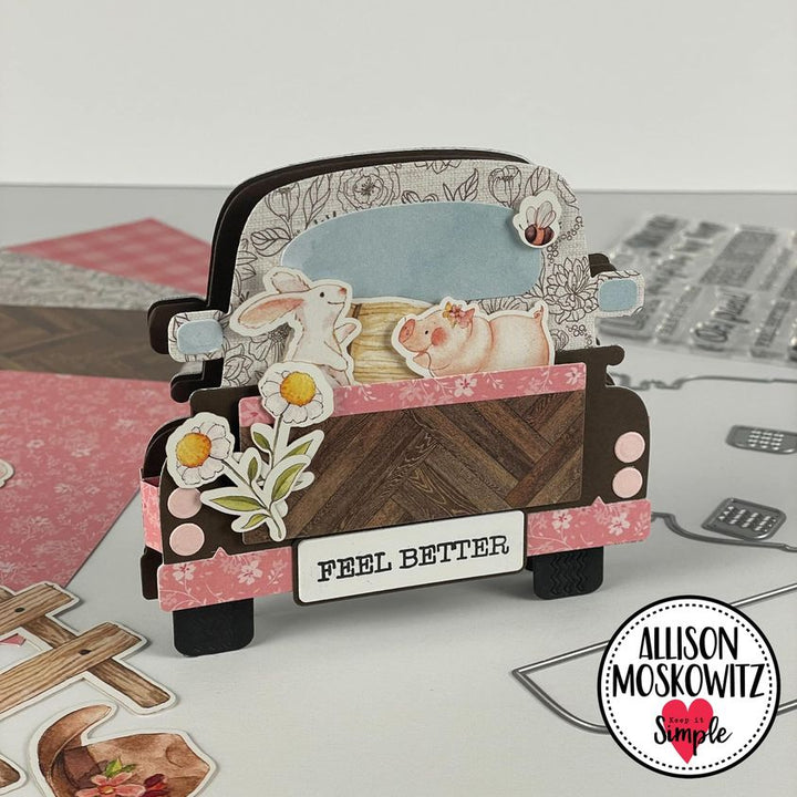 KIS Cuts - Metal Die - Vintage Truck