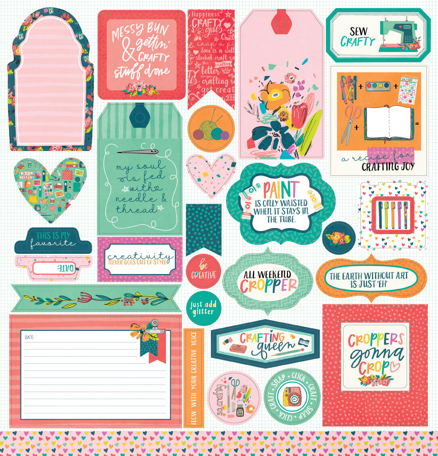 Bundle authentic for 2 crafty girls