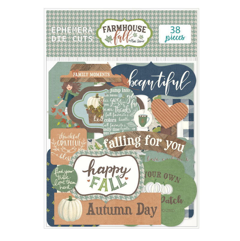 Farmhouse Fall - Die Cut Pieces - Falling For You