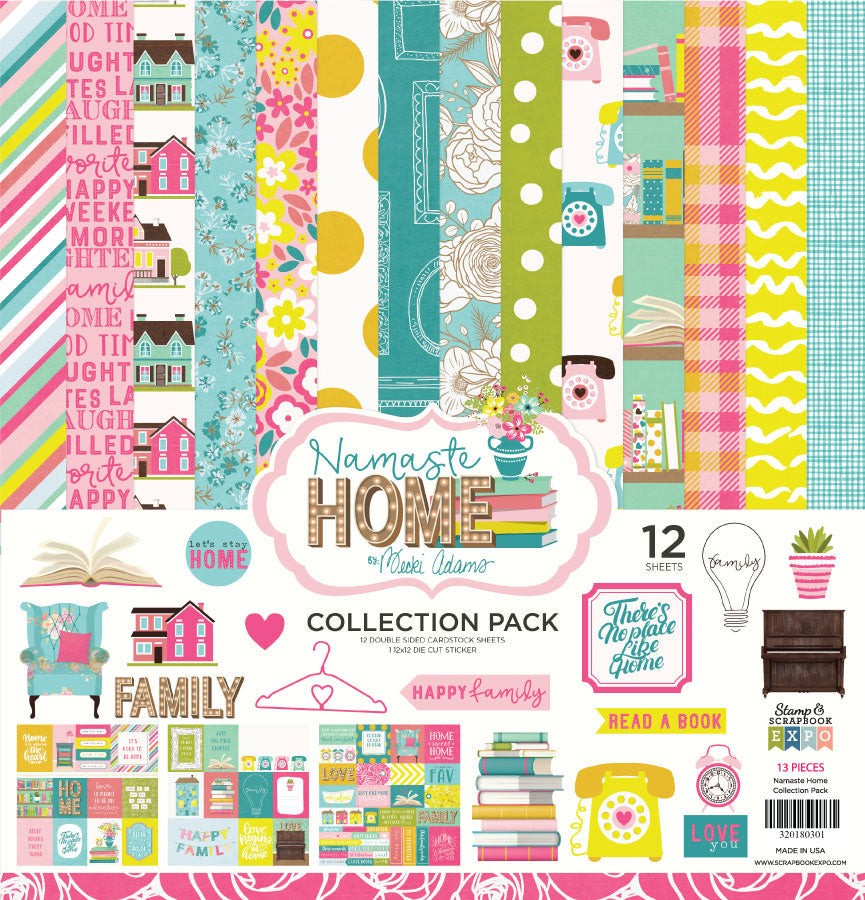 Namaste Home Collection - 12x12 Paper Pack