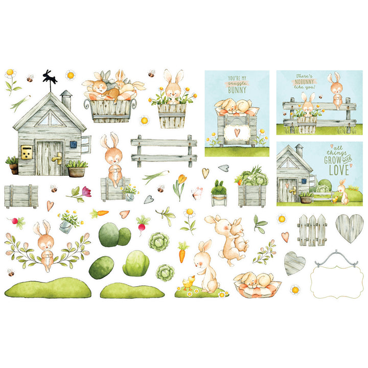 Bunny Season - Die Cut Pieces