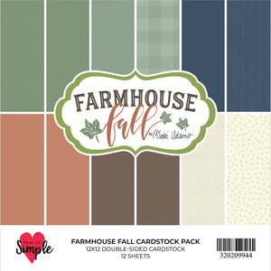 Farmhouse Fall - Cardstock Pack - 12x12