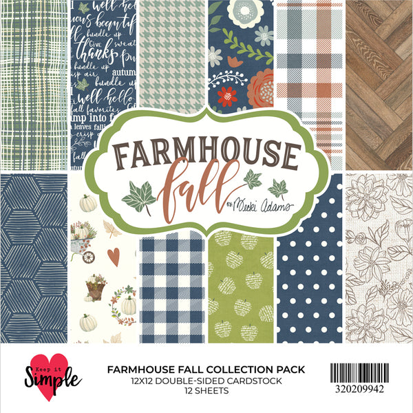 Fall Farmhouse Scrapbook Kit - 8131 – EZscrapbooks