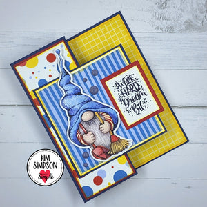 Chore Gnomes - Collection Stamp - Spring Cleaning 6x8