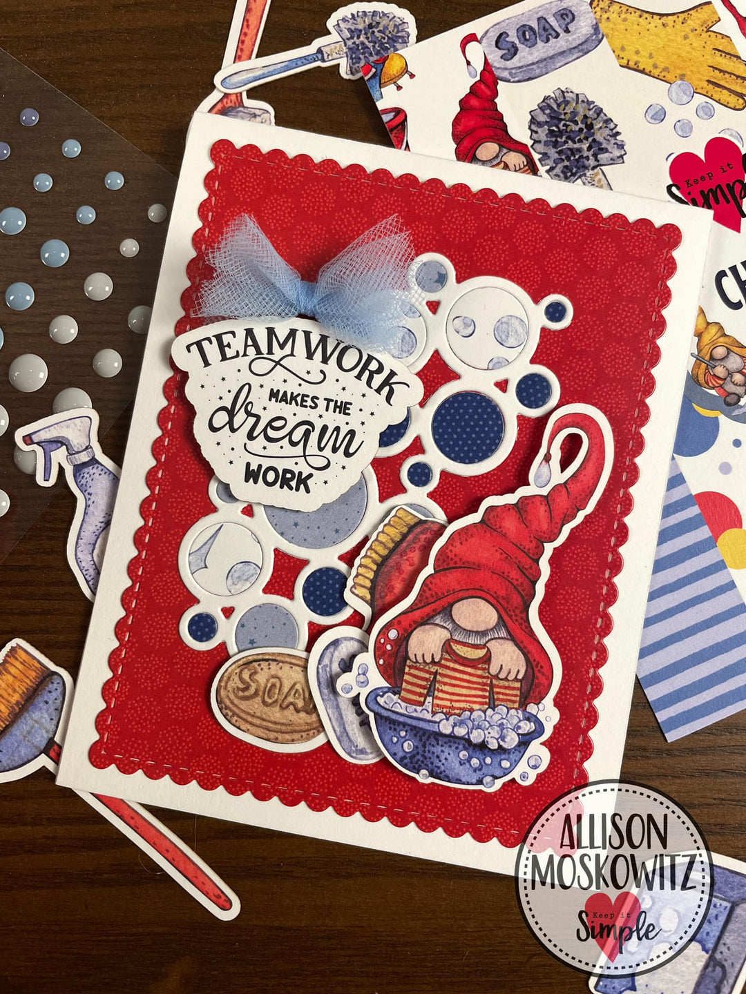 Chore Gnomes - Outline Die - Work Hard