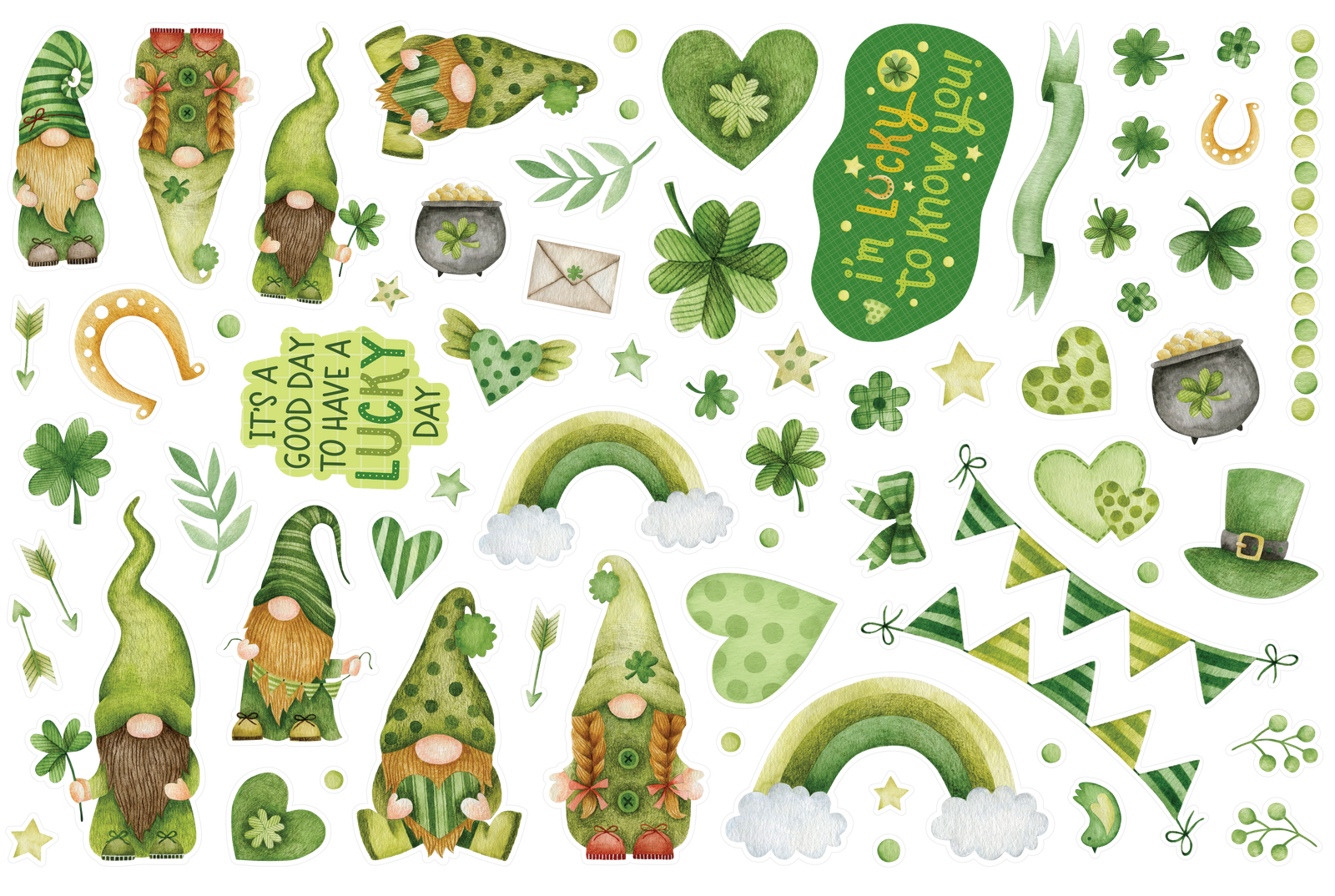 Lucky Day - Die Cut Pieces - Lucky Day