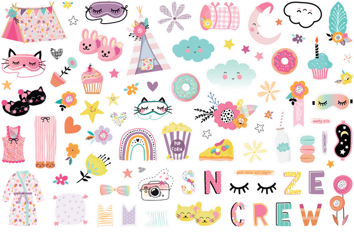 Pajama Party - Die Cut Pieces