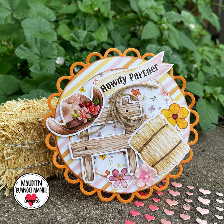 Little Cowgirl Birthday - Die Cut Pieces - Back in Stock Soon!