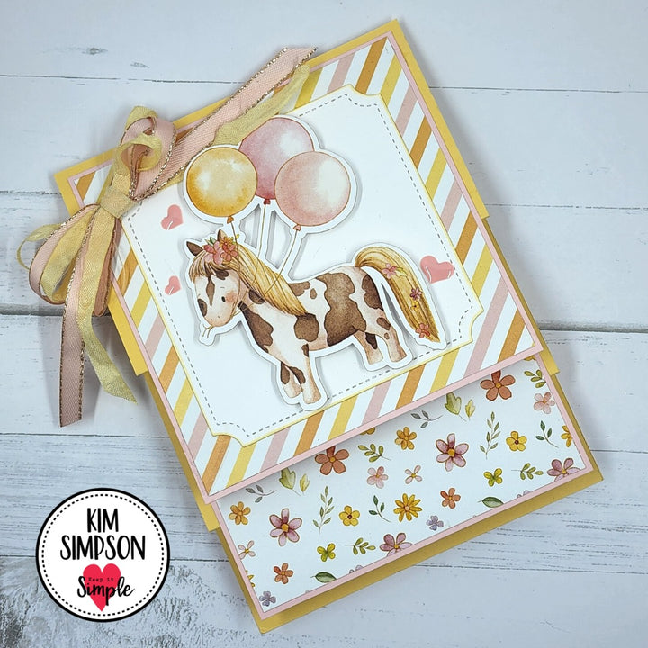 Little Cowgirl Birthday - Die Cut Pieces - Back in Stock Soon!
