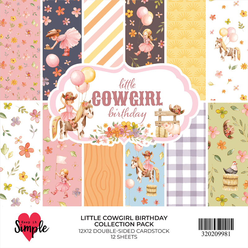 Little Cowgirl - Collection Pack - 12x12