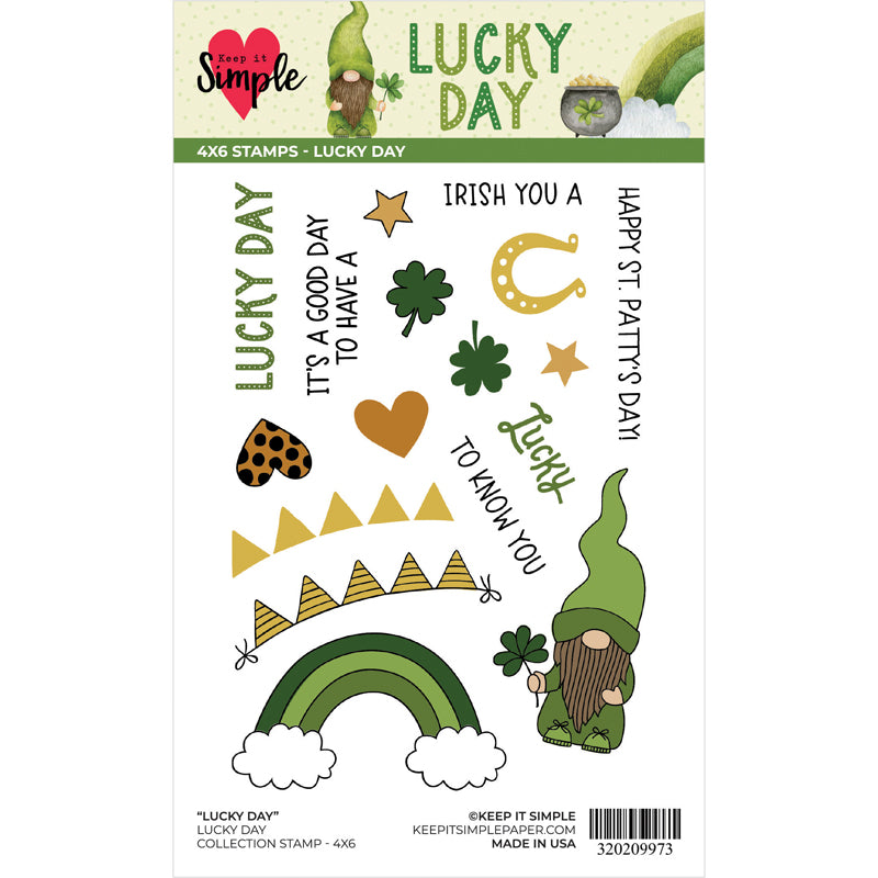 Lucky Day - Collection Stamp - 4x6