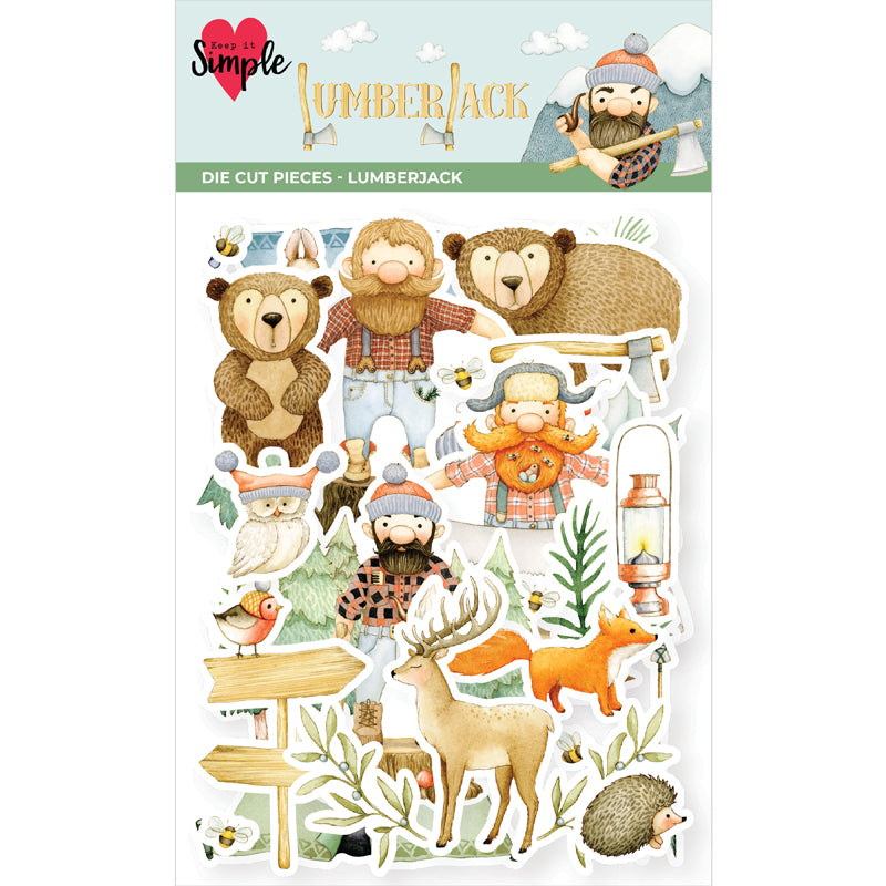 Lumberjack - Die Cut Pieces - Collection