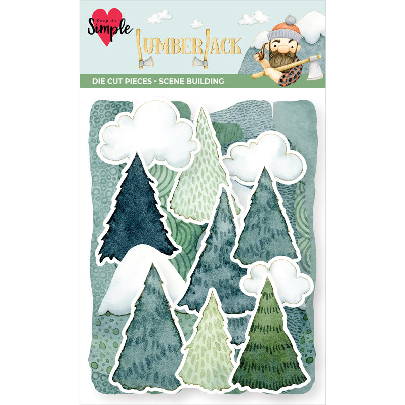 Lumberjack - Die Cut Pieces - Scene Building