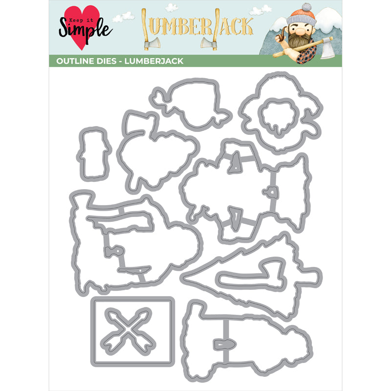 Lumberjack - Outline Dies - Collection