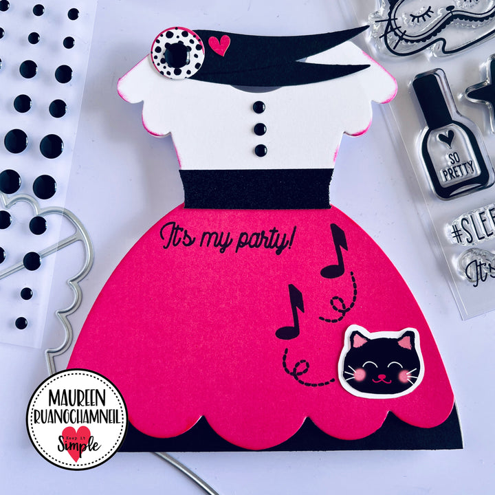KIS Cuts - Metal Die - Party Dress