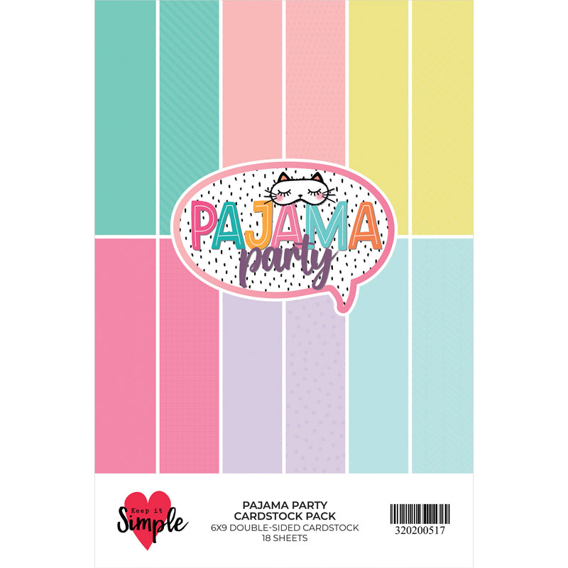 Pajama Party - Cardstock Pack - 6x9