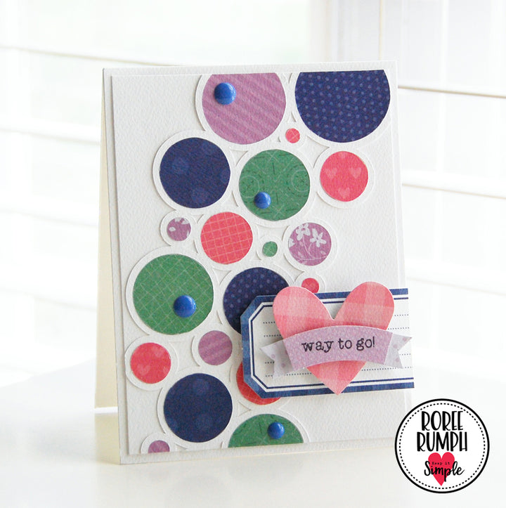 Back To Basics - Sentiment Stamp - Congratulations