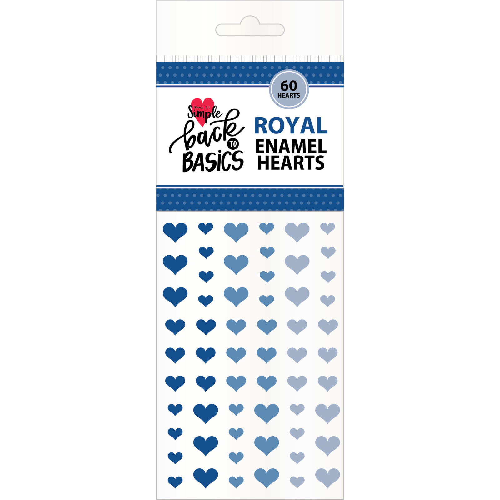 Back To Basics Royal Enamel Hearts