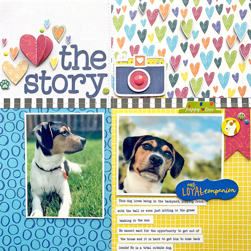 Max &amp; Daisy Flip Sides - 12x12 Paper Pack