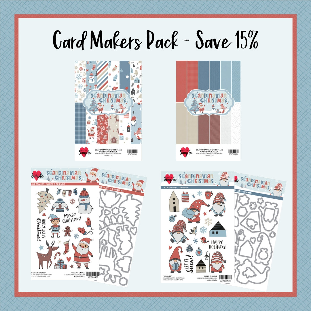 Bundle - Scandinavian Christmas - Card Makers Pack