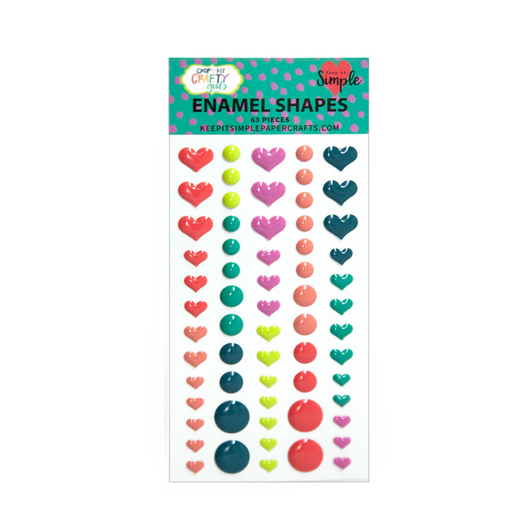 Crafty Girls - Enamel Shapes