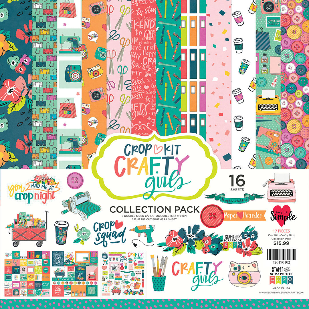 Crafty Girls - Collection Pack - 12x12