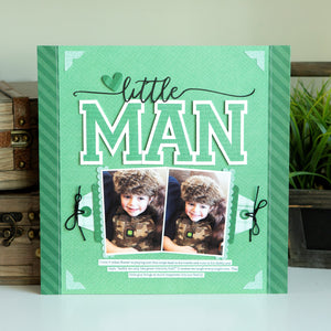 Back To Basics Jade Collection - 12x12 Paper Pack