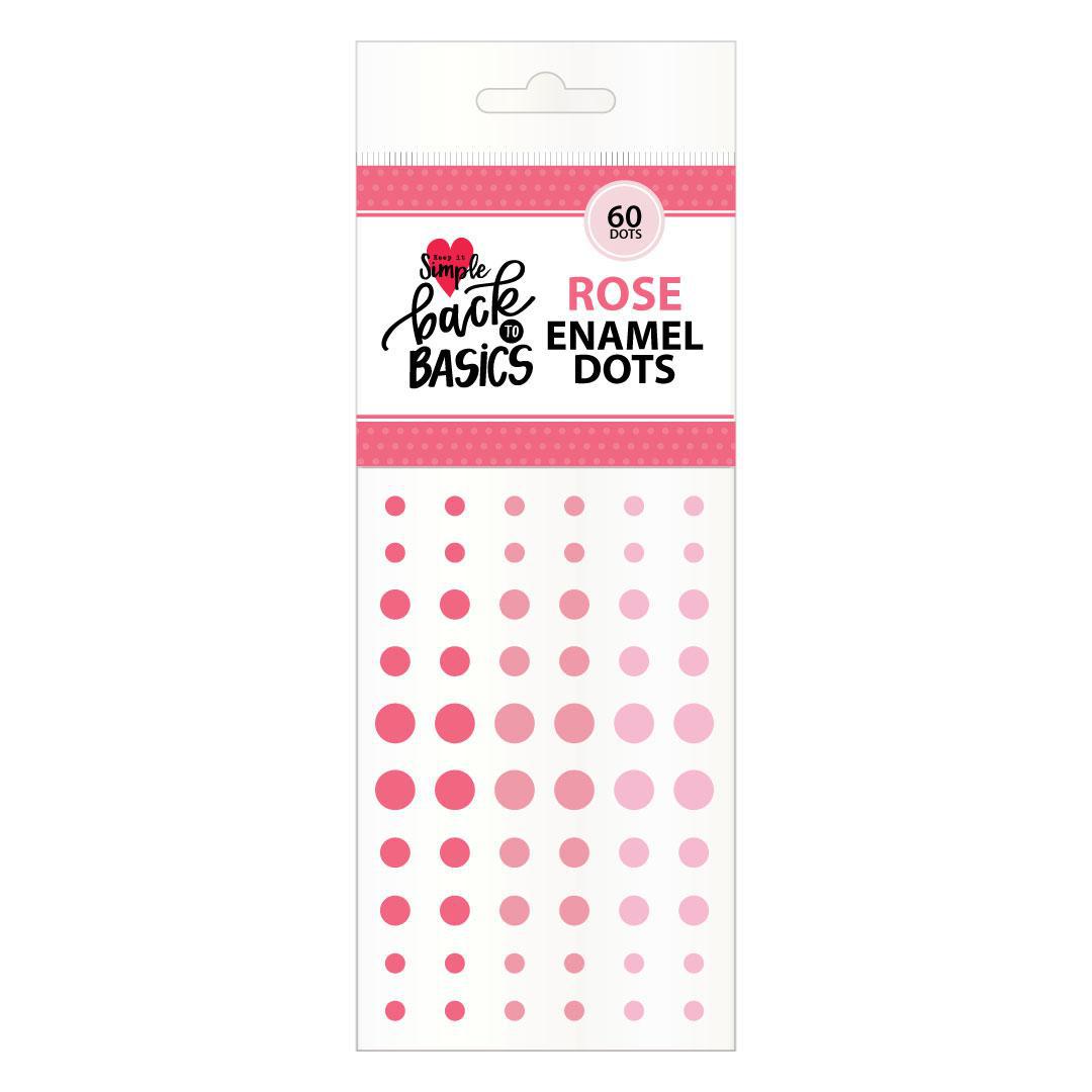 Back To Basics Rose Enamel Dots